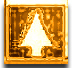 Pinheiro amarelo dourado e branco